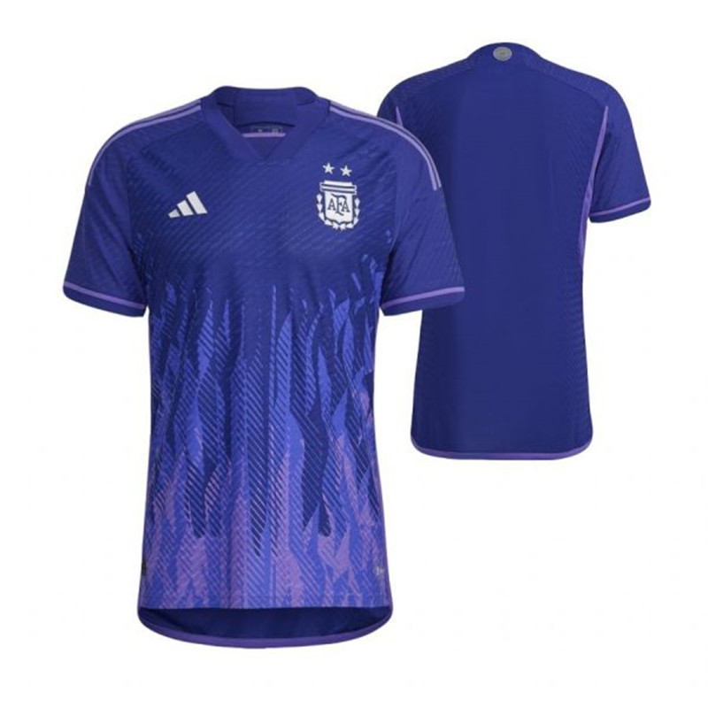 Argentina Blank Away 2022 FIFA World Cup Thailand Soccer Jersey