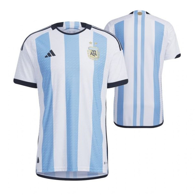 Argentina Blank Home 2022 FIFA World Cup Thailand Soccer Jersey