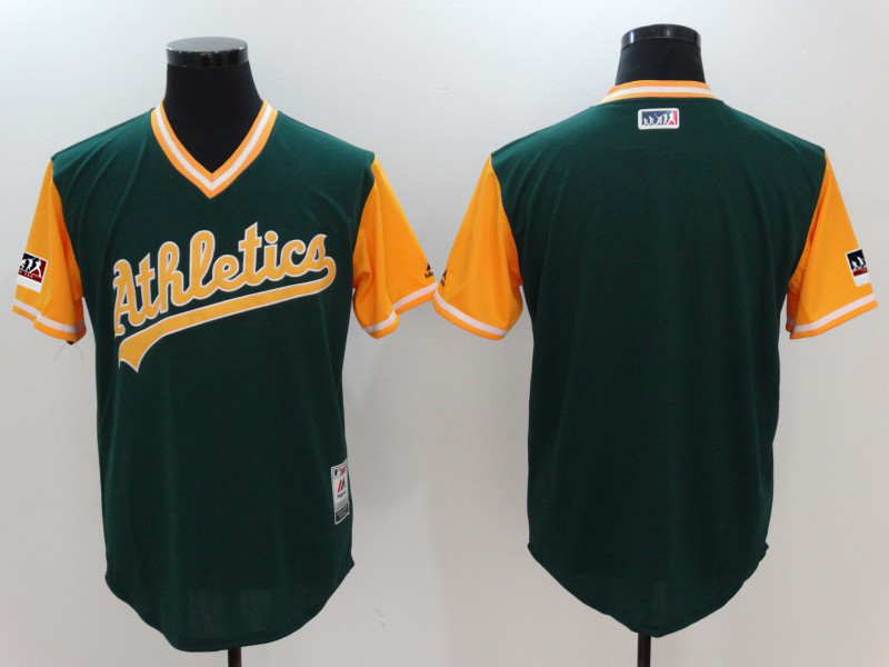 Athletics Green 2018 Players' Weekend Authentic Team Jersey