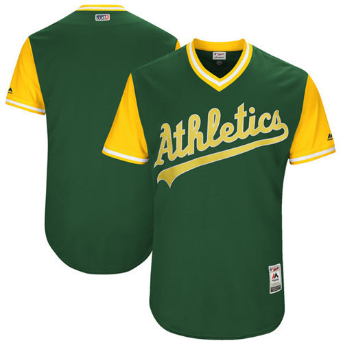 Athletics Majestic Green 2017 Players Weekend Team Jersey