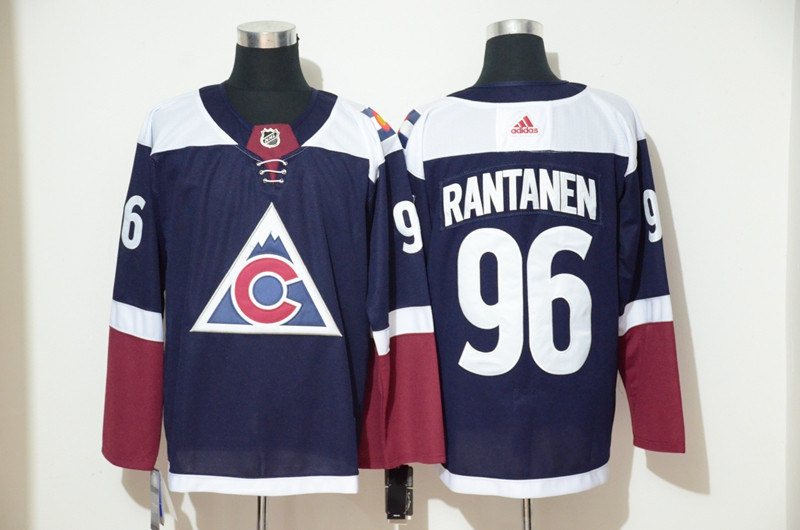 Avalanche 96 Mikko Rantanen Navy Adidas Jersey