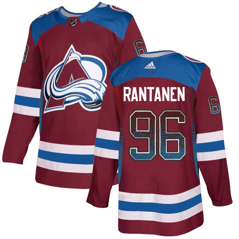 Avalanche 96 Mikko Rantanen Red Drift Fashion  Jersey