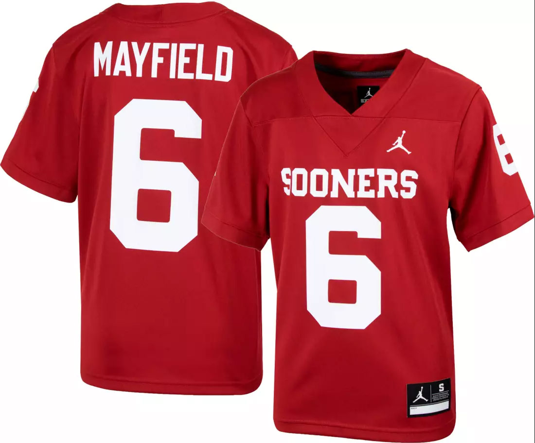 Baker Mayfield Oklahoma Sooners 6 Crimson