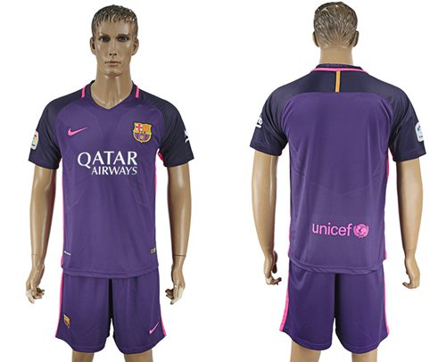 Barcelona Blank Away Soccer Club Jersey