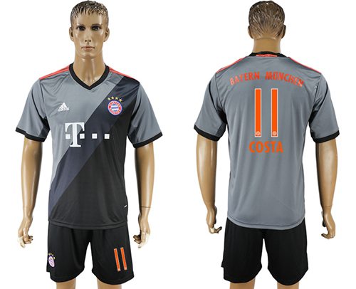 Bayern Munchen 11 Costa Away Soccer Club Jersey