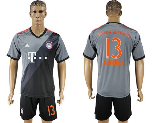 Bayern Munchen 13 Rafinha Away Soccer Club Jersey