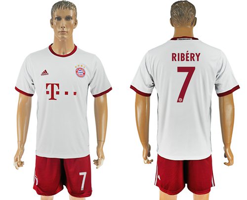 Bayern Munchen 7 Ribery Sec Away Soccer Club Jersey