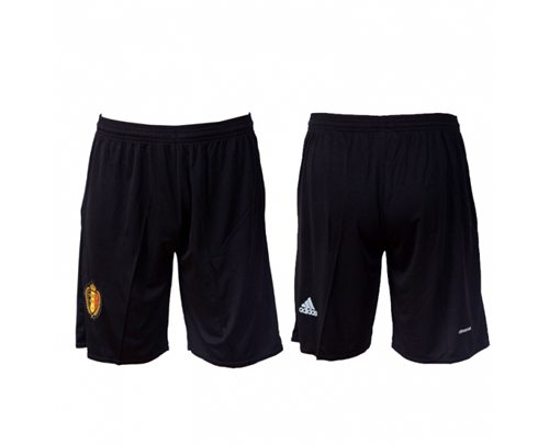 Belgium Blank Away Soccer Country Shorts