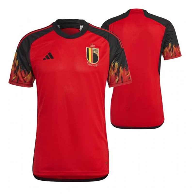 Belgium Blank Home 2022 FIFA World Cup Thailand Soccer Jersey