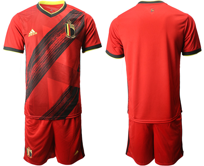 Belgium Home UEFA Euro 2020 Soccer Jersey