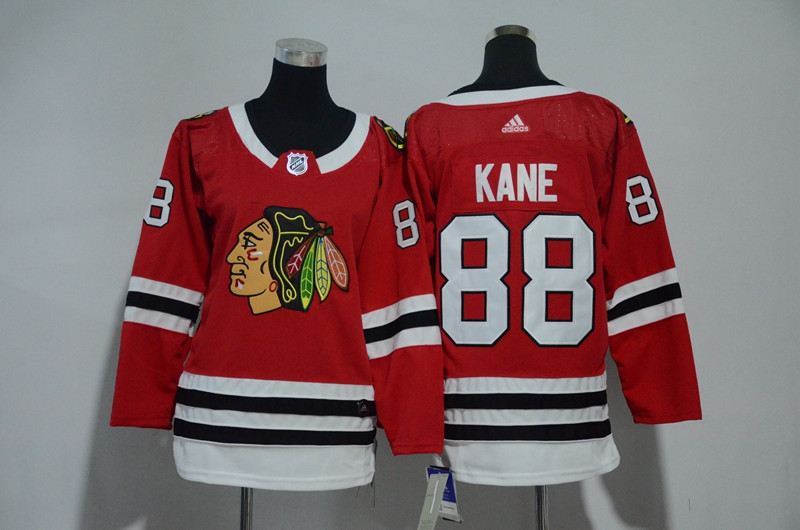 Blackhawks 88 Patrick Kane Red Youth  Jersey