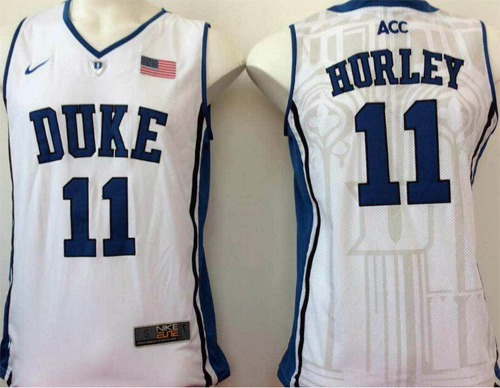Blue Devils 11 Bobby Hurley White Basketball Elite V Neck Stitched NCAA Jersey
