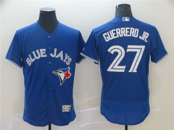 Blue Jays 27 Vladimir Guerrero Jr. Royal Flexbase Jersey