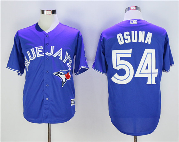 Blue Jays 54 Roberto Osuna Royal Cool Base Jersey