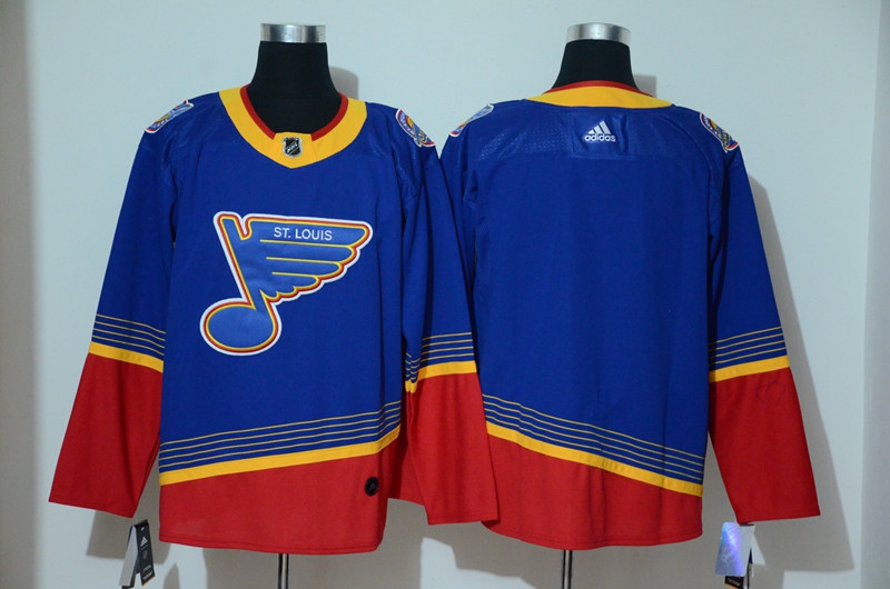 Blues Blank Blue  Jersey