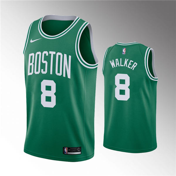 Boston Celtics #8 Kemba Walker 2019 20 Icon Green Jersey