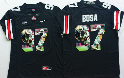 Buckeyes 97 Joey Bosa Black Player Fashion Stitched NCAA Jersey