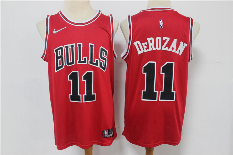 Nike Mens DeMar DeRozan Bulls Swingman Jersey - Black Size XL