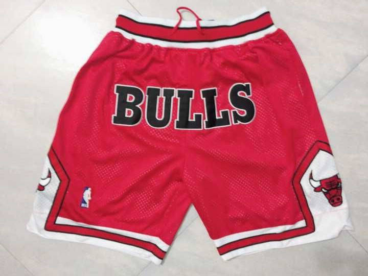 Bulls Red 1997 98 Limited Shorts
