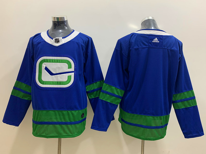 Canucks Blank Blue  Jersey