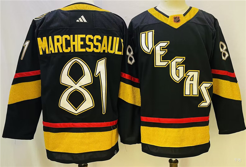 Capitals 81 Jonathan Marchessault Black Special Edition Adidas Jersey