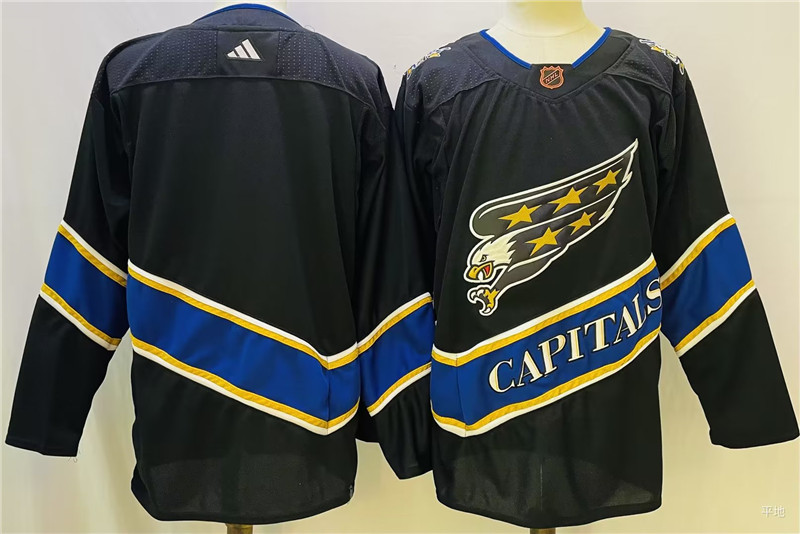 Capitals Blank Black Special Edition Adidas Jersey