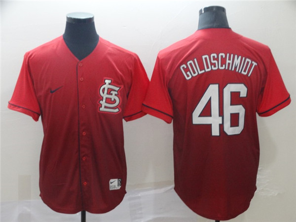 Cardinals 46 Paul Goldschmidt Red Drift Fashion Jersey