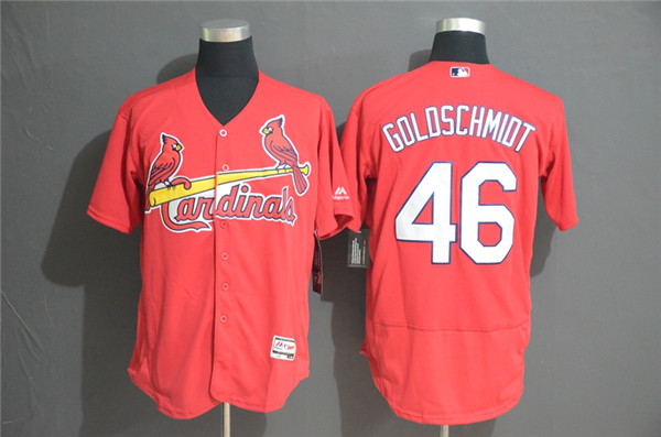 Cardinals 46 Paul Goldschmidt Red Flexbase Jersey