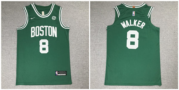 Celtics 8 Kemba Walker Green Nike Authentic Jersey
