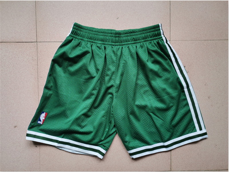 Celtics Green Mitchell Ness Mesh Swingman Shorts