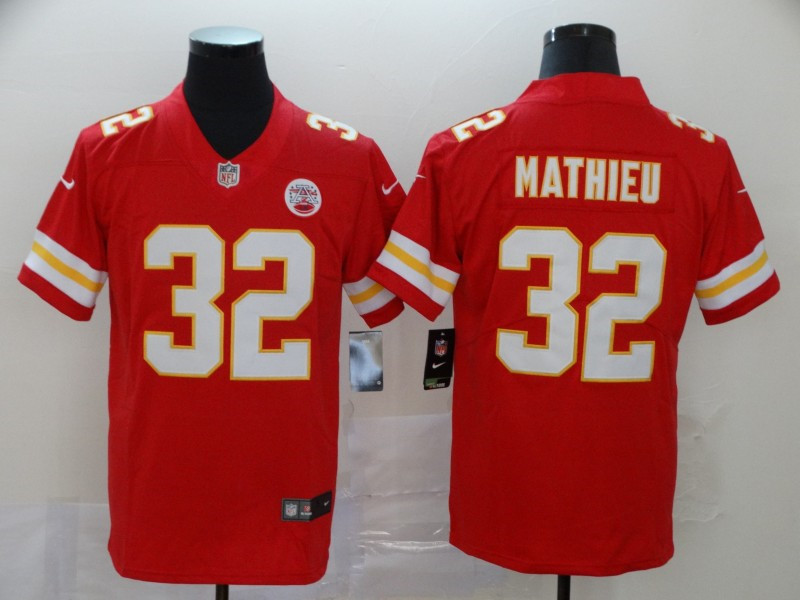 Chiefs 32 Tyrann Mathieu Red Vapor Untouchable Limited Jersey