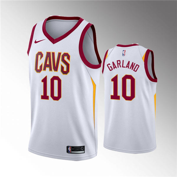 Cleveland Cavaliers #10 Darius Garland 2019 20 Association Rookie Jersey   White