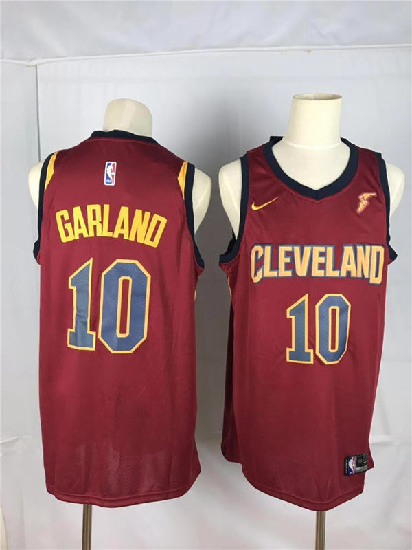Cleveland Cavaliers 10 Darius Garland Red Nike Swingman Jersey