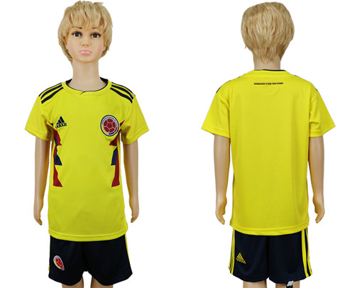 Colombia Youth 2018 FIFA World Cup Soccer Jersey