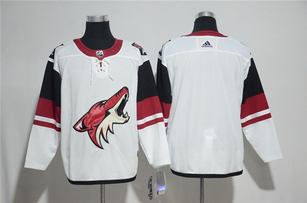 Coyotes Blank White  Jersey