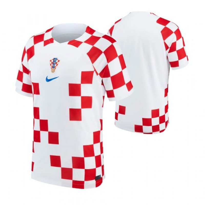 Croatia Blank Home 2022 FIFA World Cup Thailand Soccer Jersey