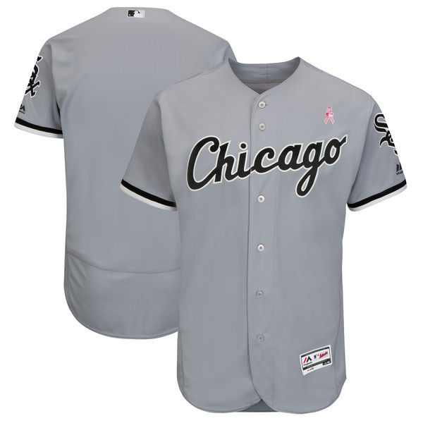 Cubs Blank Gray 2018 Mother's Day Flexbase Jersey