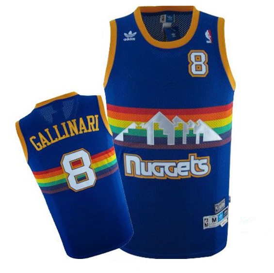 Denver Nuggets 8 Danilo Gallinari Soul Swingman Road Jersey