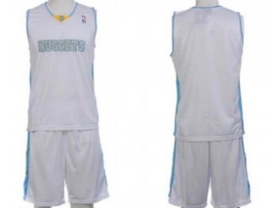 Denver Nuggets Blank White Suit