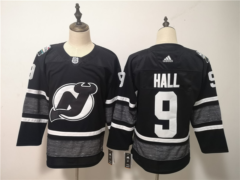 Devils 9 Taylor Hall Black 2019 NHL All Star Game Adidas Jersey
