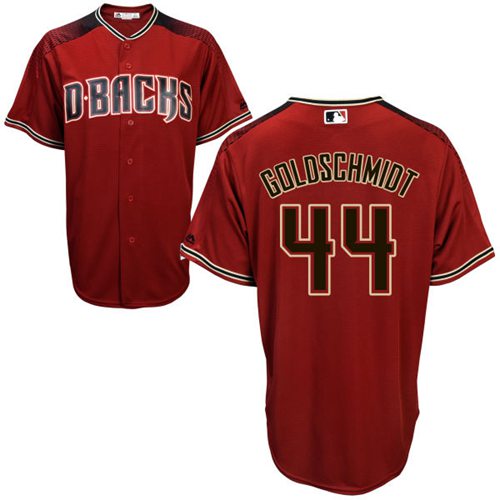 Diamondbacks 44 Paul Goldschmidt Red Brick New Cool Base Stitched MLB Jersey