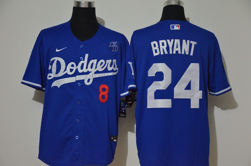 Dodgers 24 Kobe Bryant Royal 2020 Nike KB Cool Base Jersey