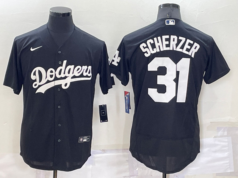 Dodgers 31 Tyler Anderson Black Nike Turn Back The Clock Cool Base Jersey