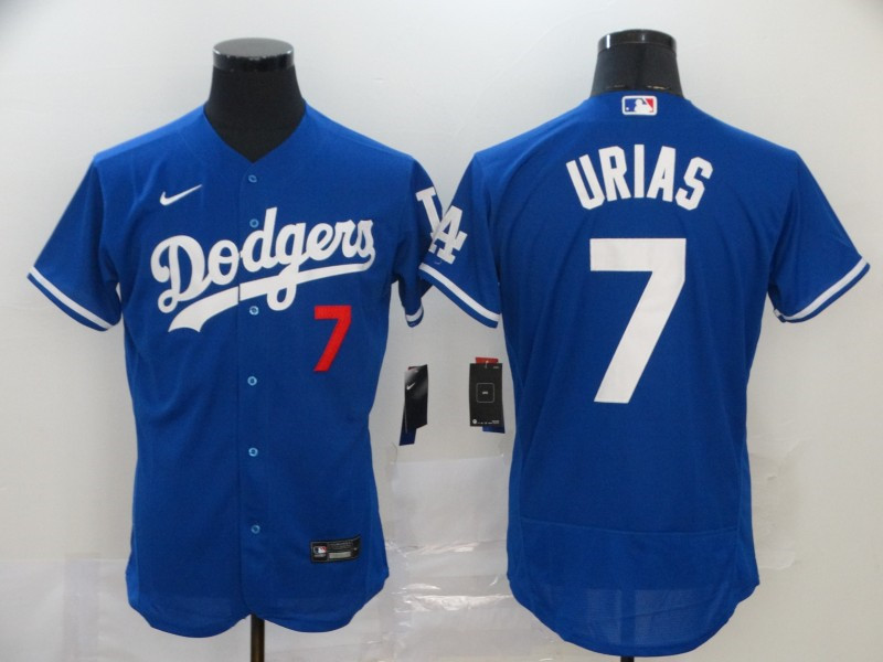 Dodgers 7 Julio Urias Royal 2020 Nike Flexbase Jersey