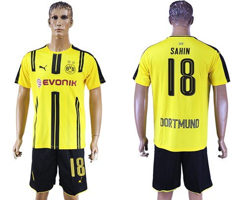 Dortmund 18 Sahin Home Soccer Club Jersey