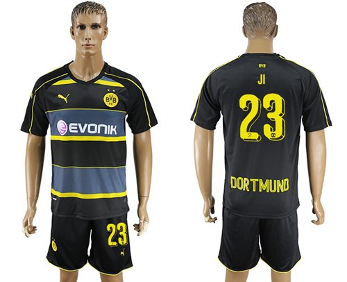 Dortmund 23 JI Away Soccer Club Jersey