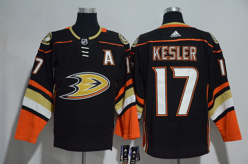 Ducks 17 Ryan Kesler Black  Jersey