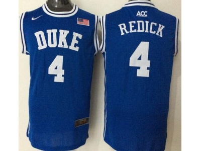 Duke Blue Devils 4 J J Redick Blue Basketball New Stitched NCAA Jersey