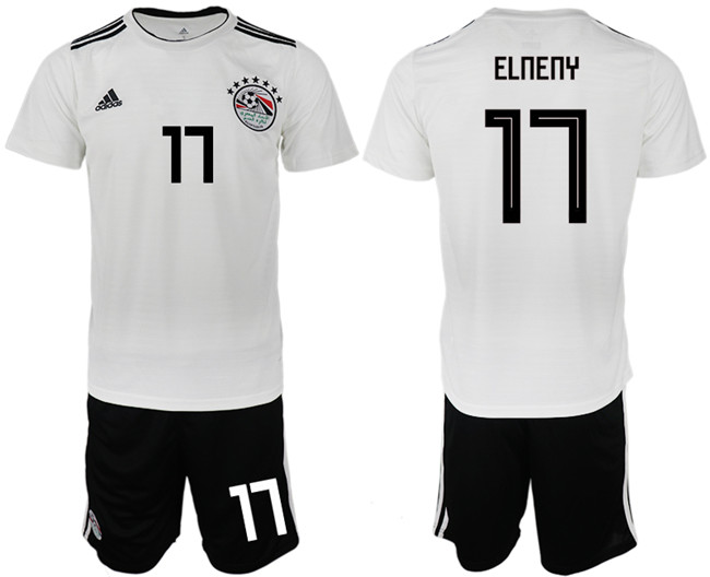 Egypt 17 ELNENY Away 2018 FIFA World Cup Soccer Jersey