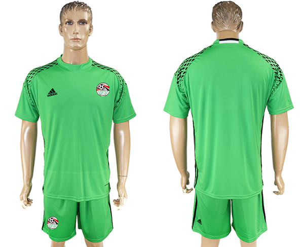 Egypt Green Goalkeeper 2018 FIFA World Cup Soccer Jersey